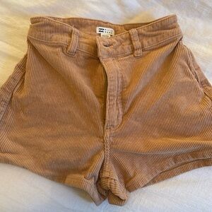 Billabong corduroy shorts